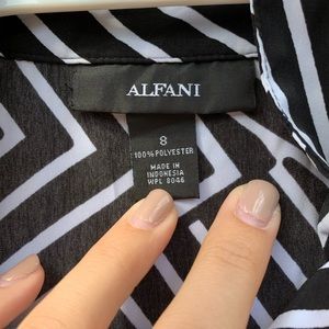 Alfani collared dress